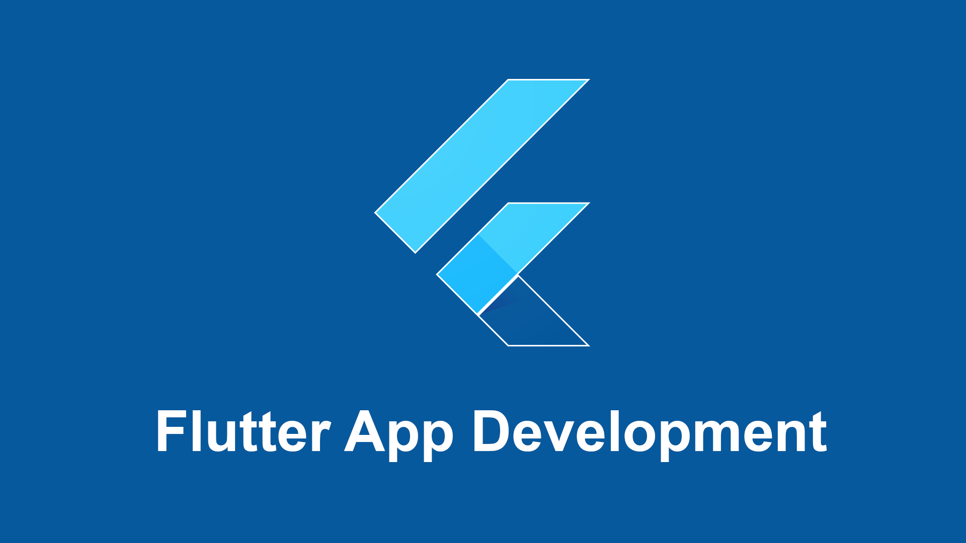 دورة تطوير تطبيقات الهاتف باستخدام فلاتر | flutter app development