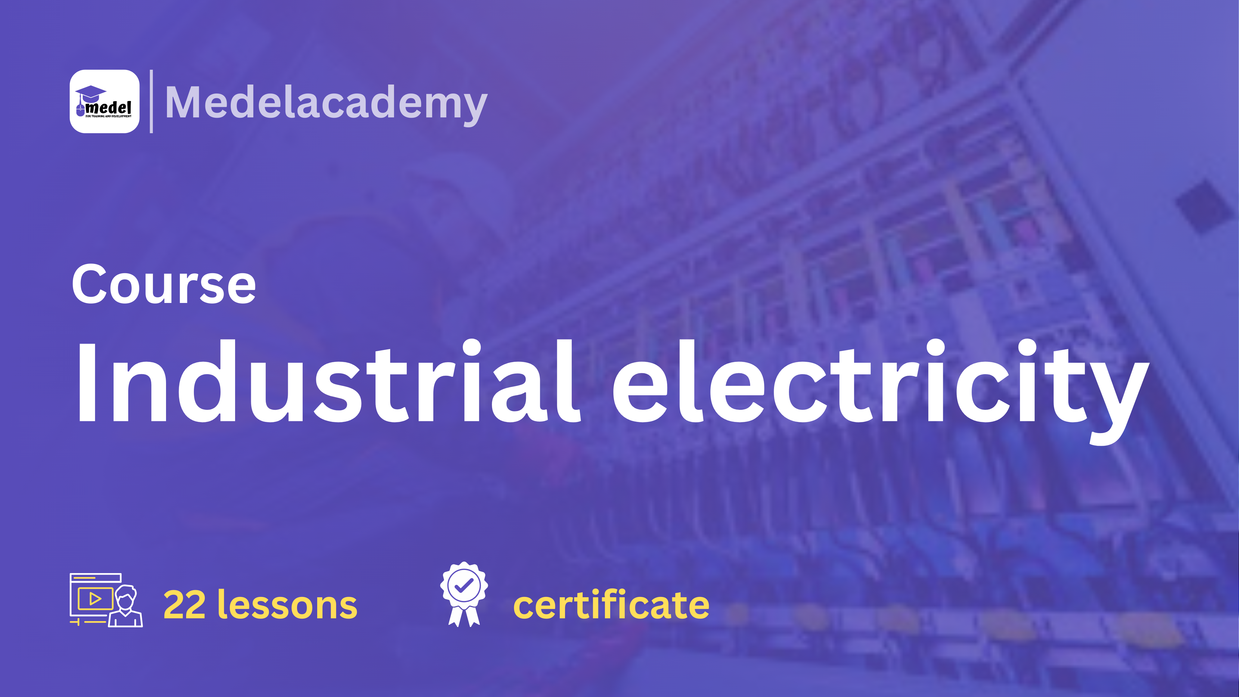 تكوين الكهرباء الصناعية | Industrial electricity