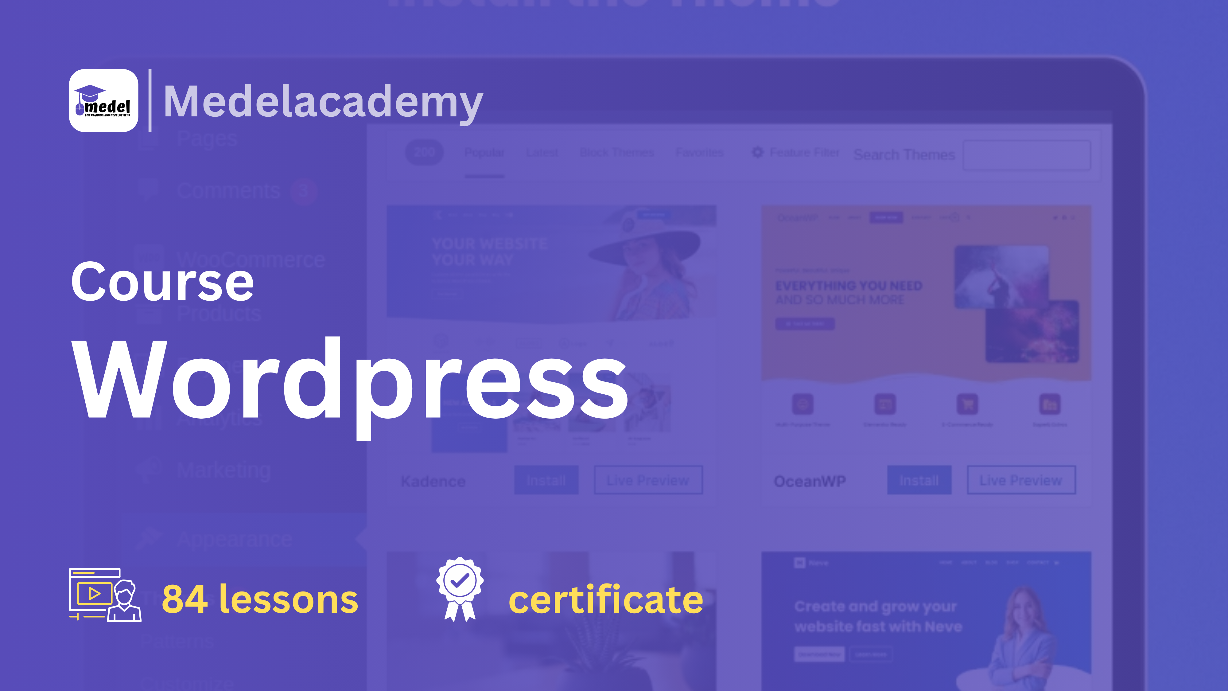 تصميم المواقع الالكترونية على ووردبريس | WordPress